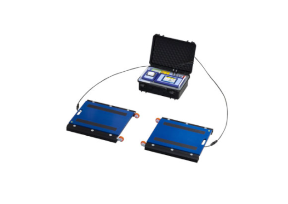 Kit portátil para el pesaje de ejes de vehículos 